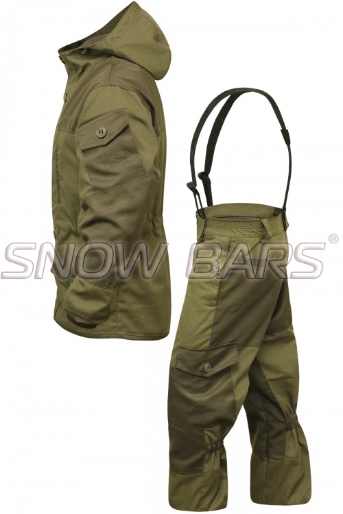 Костюм утепленный "Горка 4 +флис", ткань палатка