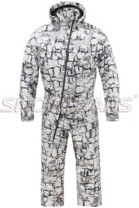 Комбинезон утепленный "Туристический", ткань алова (белый спектр) Комбинезон утепленный "Туристический", ткань алова (белый спектр)