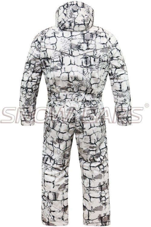 Комбинезон утепленный "Туристический", ткань алова (белый спектр) Комбинезон утепленный "Туристический", ткань алова (белый спектр)