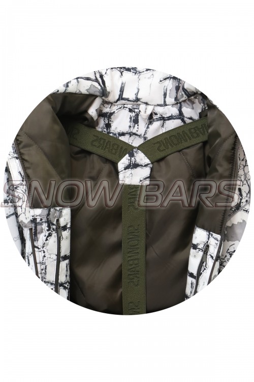 Комбинезон утепленный "Туристический", ткань алова (белый спектр) Комбинезон утепленный "Туристический", ткань алова (белый спектр)