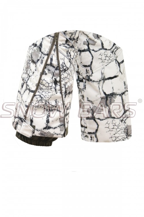 Комбинезон утепленный "Туристический", ткань алова (белый спектр) Комбинезон утепленный "Туристический", ткань алова (белый спектр)